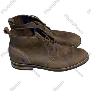 Originals Penguins Distressed Lace up High Top Shoes Sz 9 1/2 -10 (8 1/2 UK)